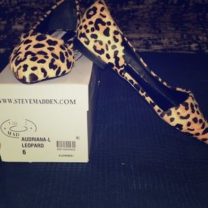 Steve Madden Shoes - STEVE MADDEN “Audrianna-L” leopard flats Steve Madden Shoes - STEVE MADDEN “Audrianna-L” leopard flats